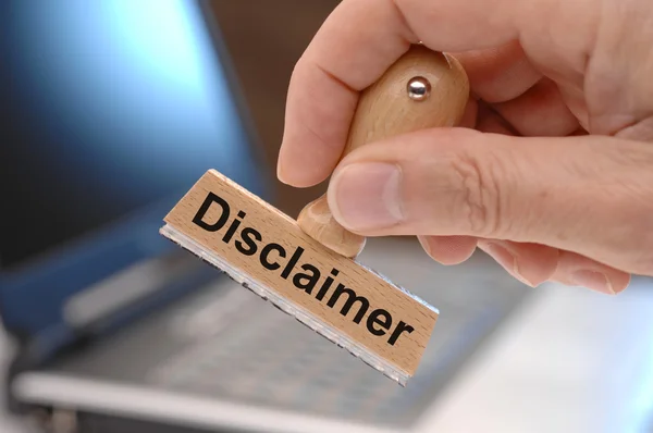 "Our disclaimer ensures transparency and clarity for all users."