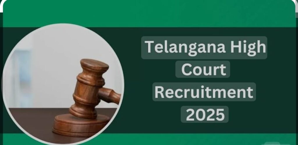 Telangana High Court Vacancies