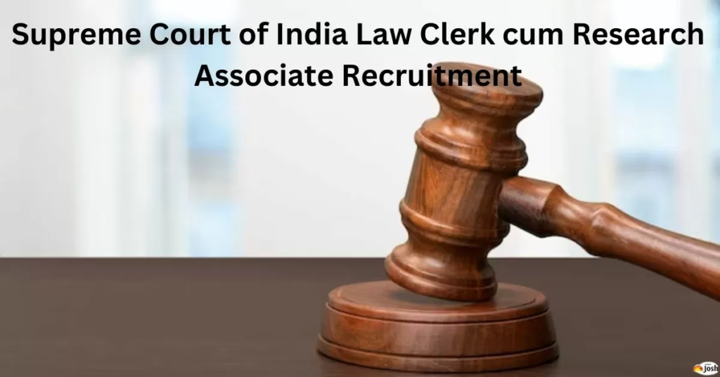 Supreme Court Recruitment 