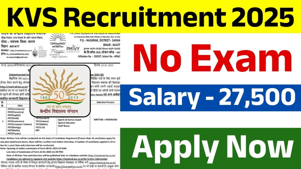 KVS Recruitment