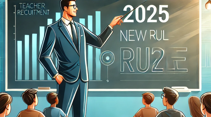 Teacher Recruitment 2025: New Rule brings better opportunities for B.Ed professionals in government schools.